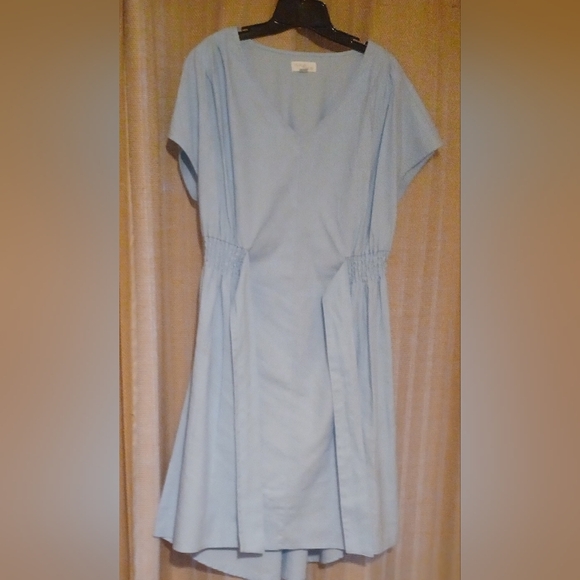 Morgan Taylor midi dress with attached sash. EUC - Picture 2 of 4